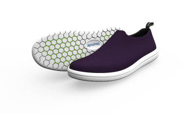 Amethyst on White